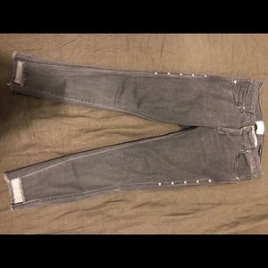 Parker Smith step hem jeans